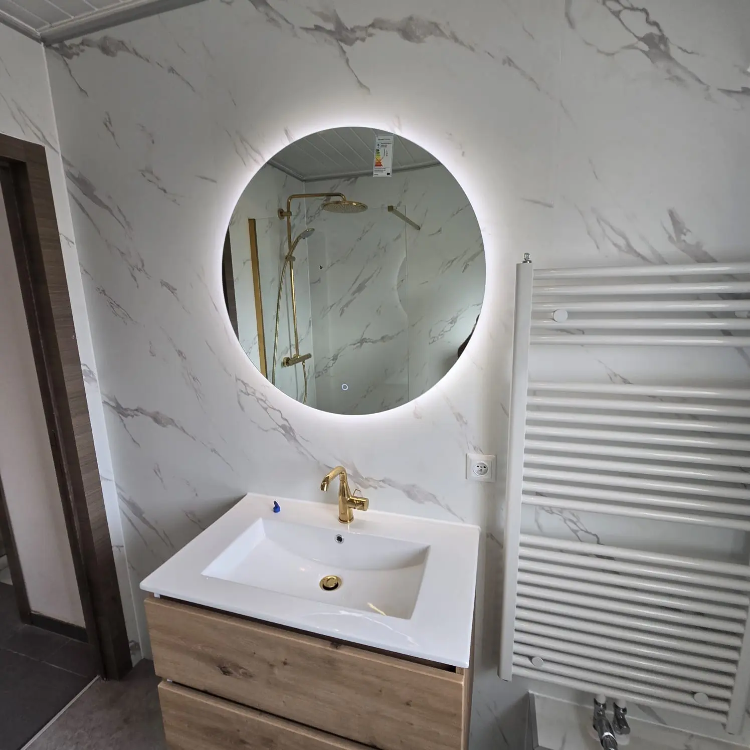 Veilige inloopdouche SaniSafe